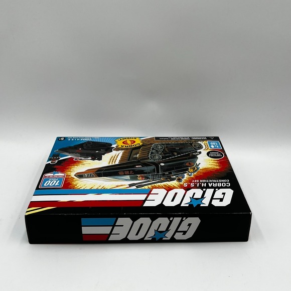 GI Joe - Cobra H.I.S.S. Tank 100 Piece Construction Set - Hasbro/Forever Clever - Picture 3 of 9